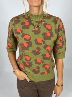 Wild Intentions Short Sleeve Sweater
