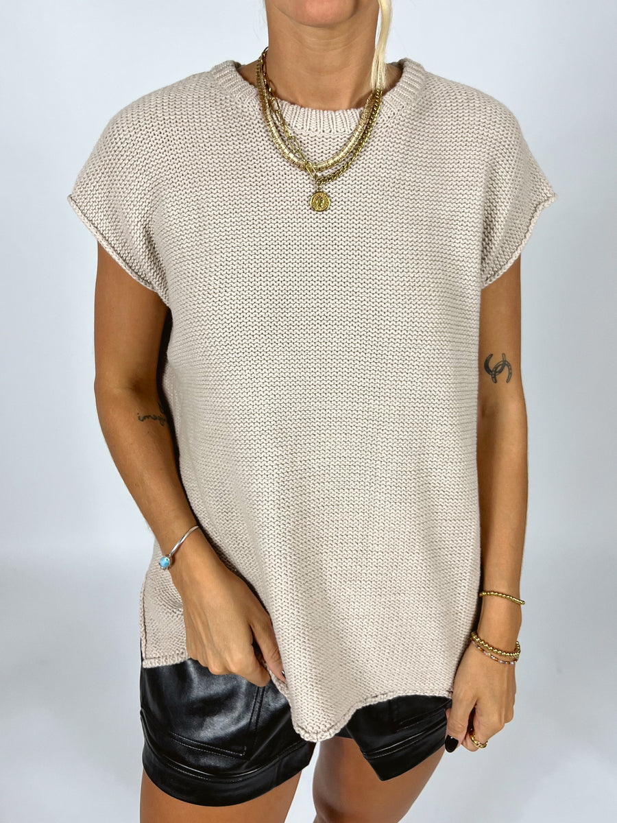 Mary Muscle Sweater Top