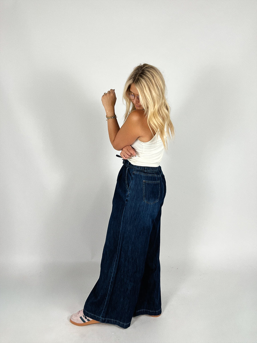 Tatum Drawstring Denim