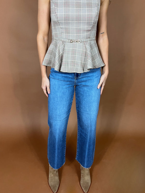 Pleaser High Rise Jean | Indigo Wave