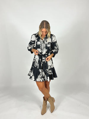 Eve Belted Mini Dress