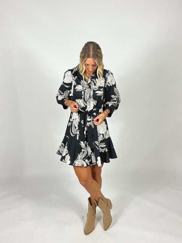 Eve Belted Mini Dress