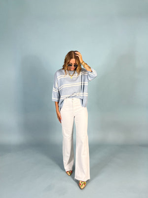 Clean Slate Drop Shoulder Top