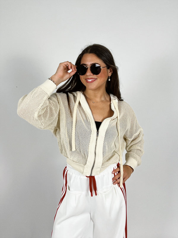 Cool Down Mesh Hoodie