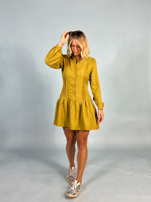 Office Hours Baby Doll Dress