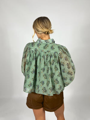 Whimsy Floral Blouse