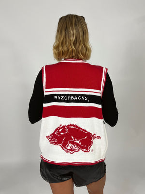 Razorbacks 90s Sweater Vest