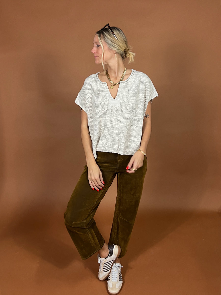 Lasso Barrel Fit Jeans | Brown