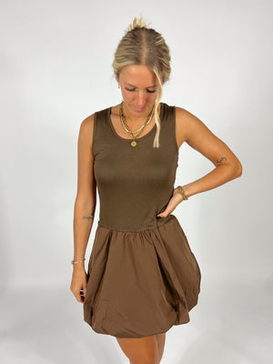 Cocoa Puff Bubble Dress