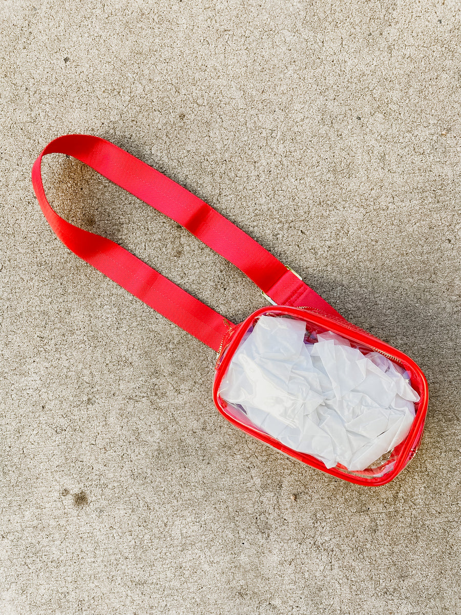 Sporty Gameday Clear Cross body