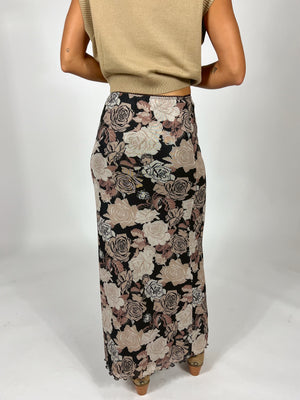 Rose An Hour Mesh Skirt