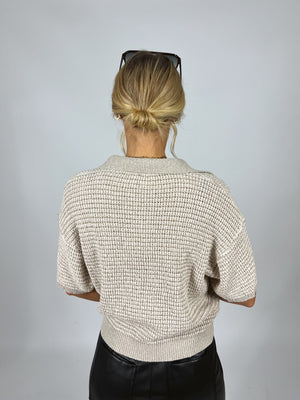 Stay Awhile Knitted Top