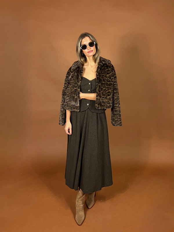 Novella Twofer Midi Dress