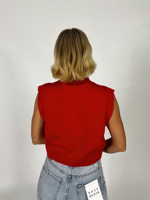 Hog Heaven Cropped Knit