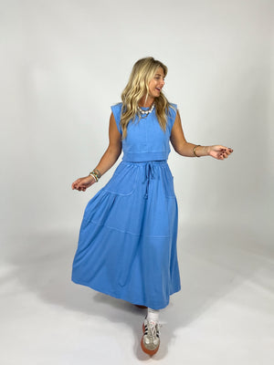Boyish Skirt Set