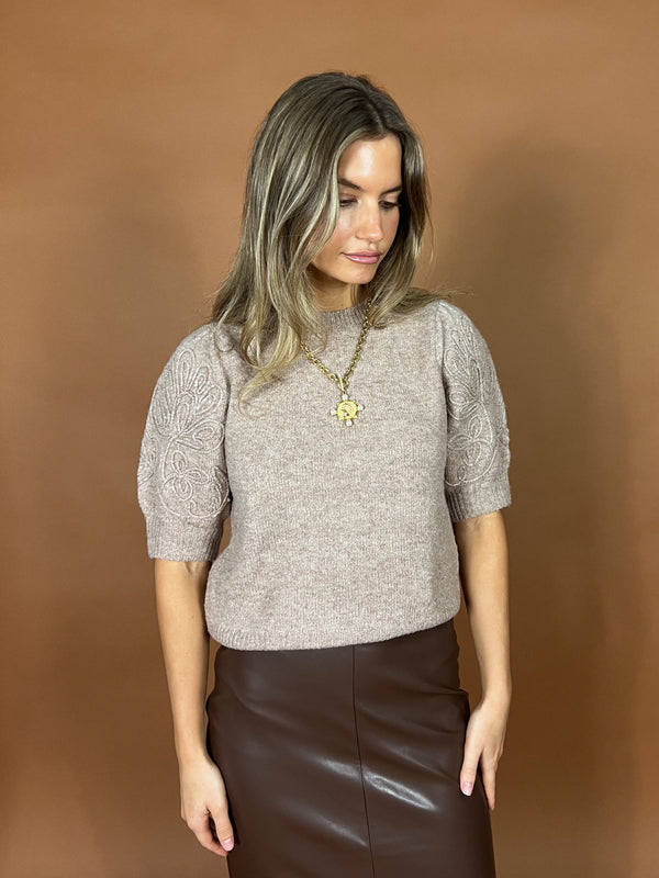 London Short Sleeve Sweater