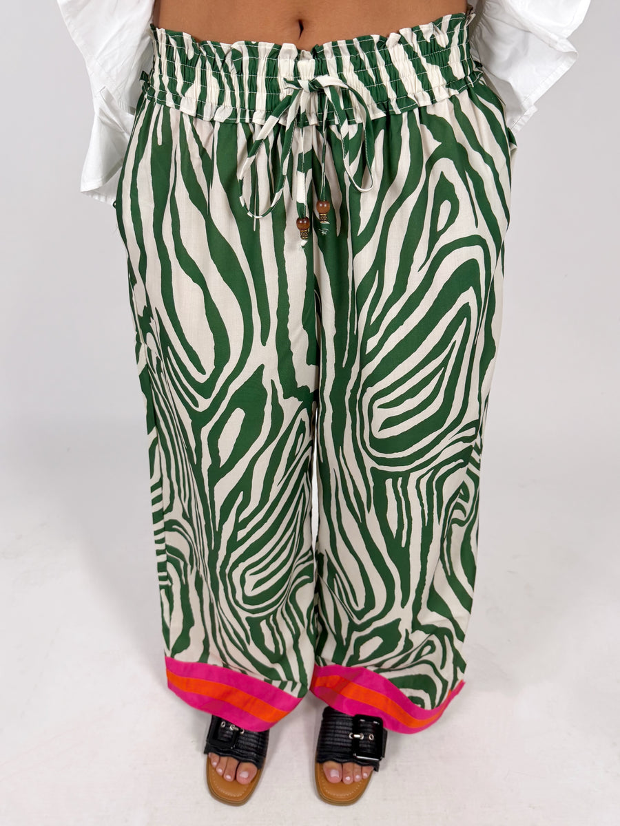 Party Girl Zebra Pants