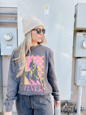 Rodeo Fever Charcoal Sweatshirt