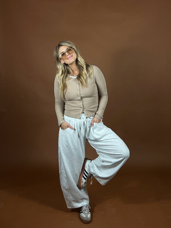 Go To Barrel Leg Sweatpants