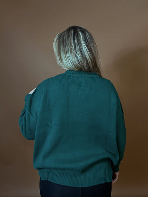 Drop Shoulder Oversize Sweater