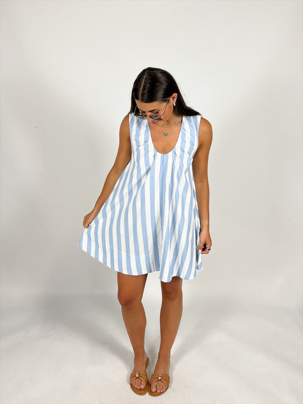 Margo Stripe Mini Dress