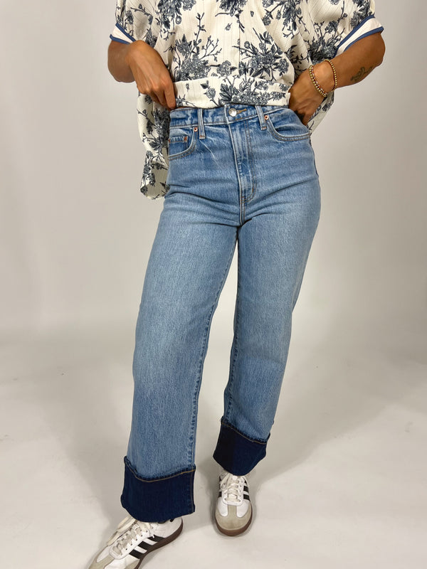 Eastside High Rise Loose Denim | Plunge