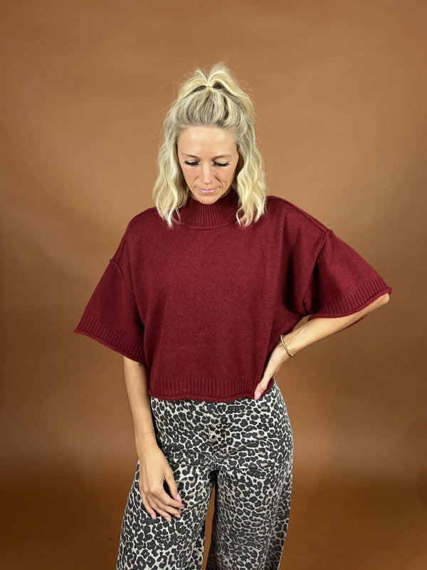 Suzie Short Sleeve Sweater