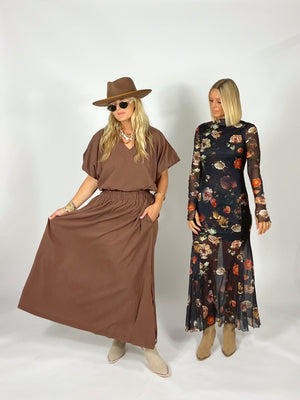 Coffee Break Skirt Set