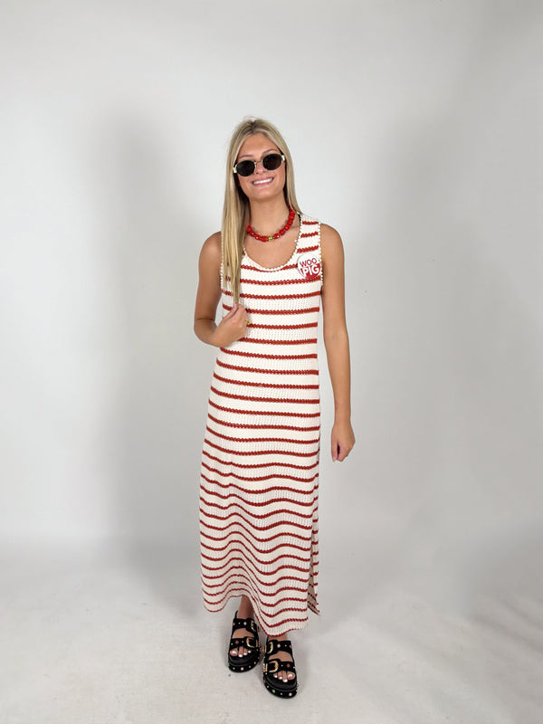 Gilli Stripe Knit Maxi