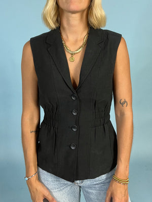 Clara Cinched Waist Vest