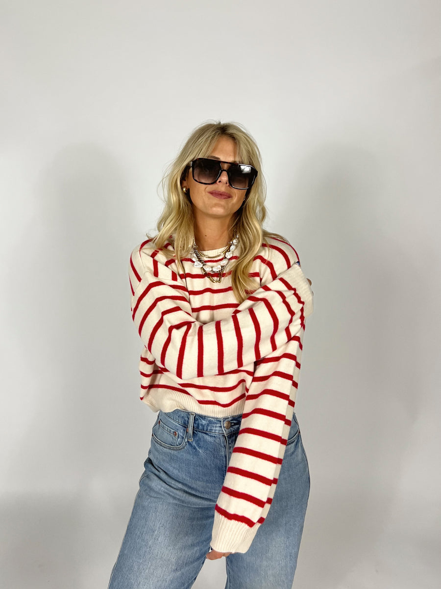 It Girl Stripe Sweater