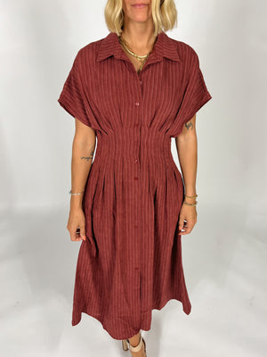 Claire Button Up Dress