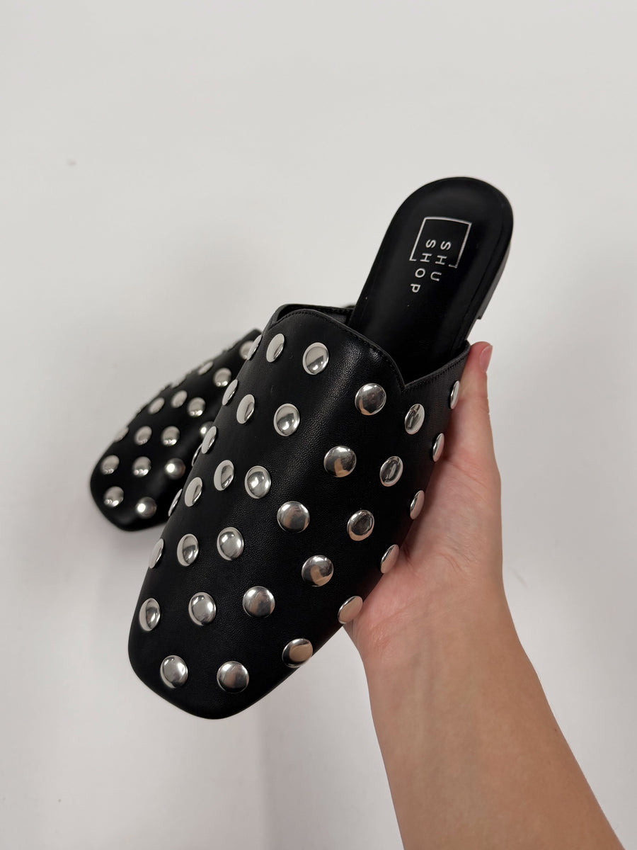 Aretha Studded Mule