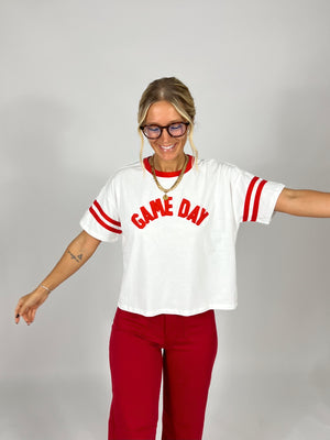 Game Day Crop Tee