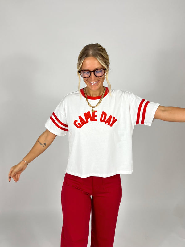 Game Day Crop Tee