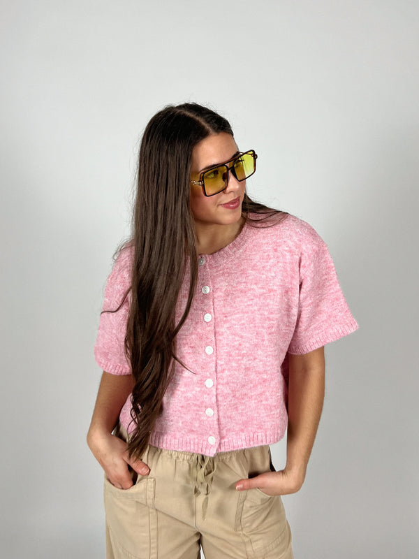 Peppa Short Sleeve Cardigan