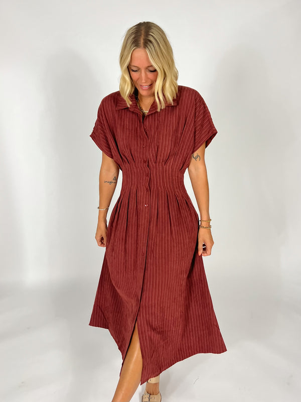 Claire Button Up Dress