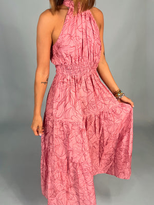 Rosie Halter Neck Maxi