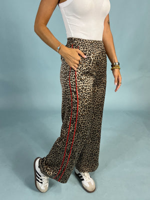 Leopard League Satin Pant