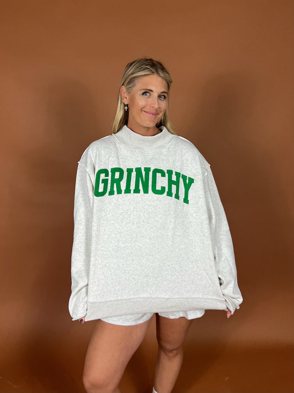 Grinchy/Naughty Reversible Sweatshirt