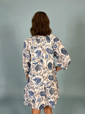 Sophie Midi Sleeve Floral Dress