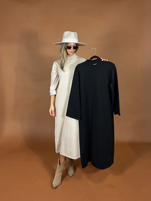Frame Mockneck Sweater Dress