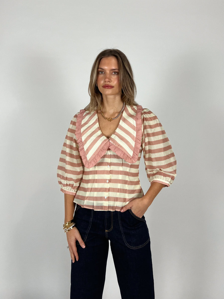 Frankie Collared Blouse