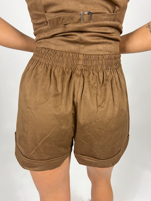 Something Suede Shorts