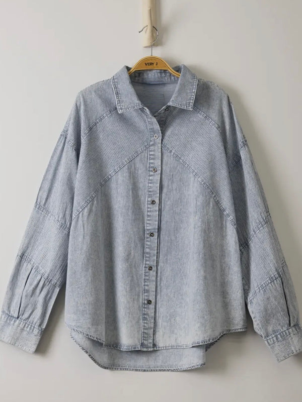 Parker Washed Denim Top
