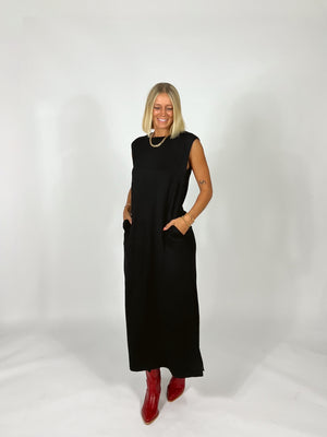 Split Second Jersey Knit Dress