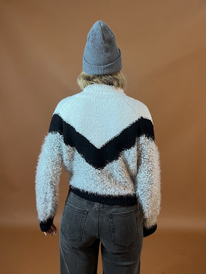 Chickadee Color Block Sweater