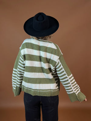 Montana Stripe Cardigan