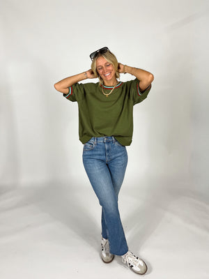 Ruth Olive Top