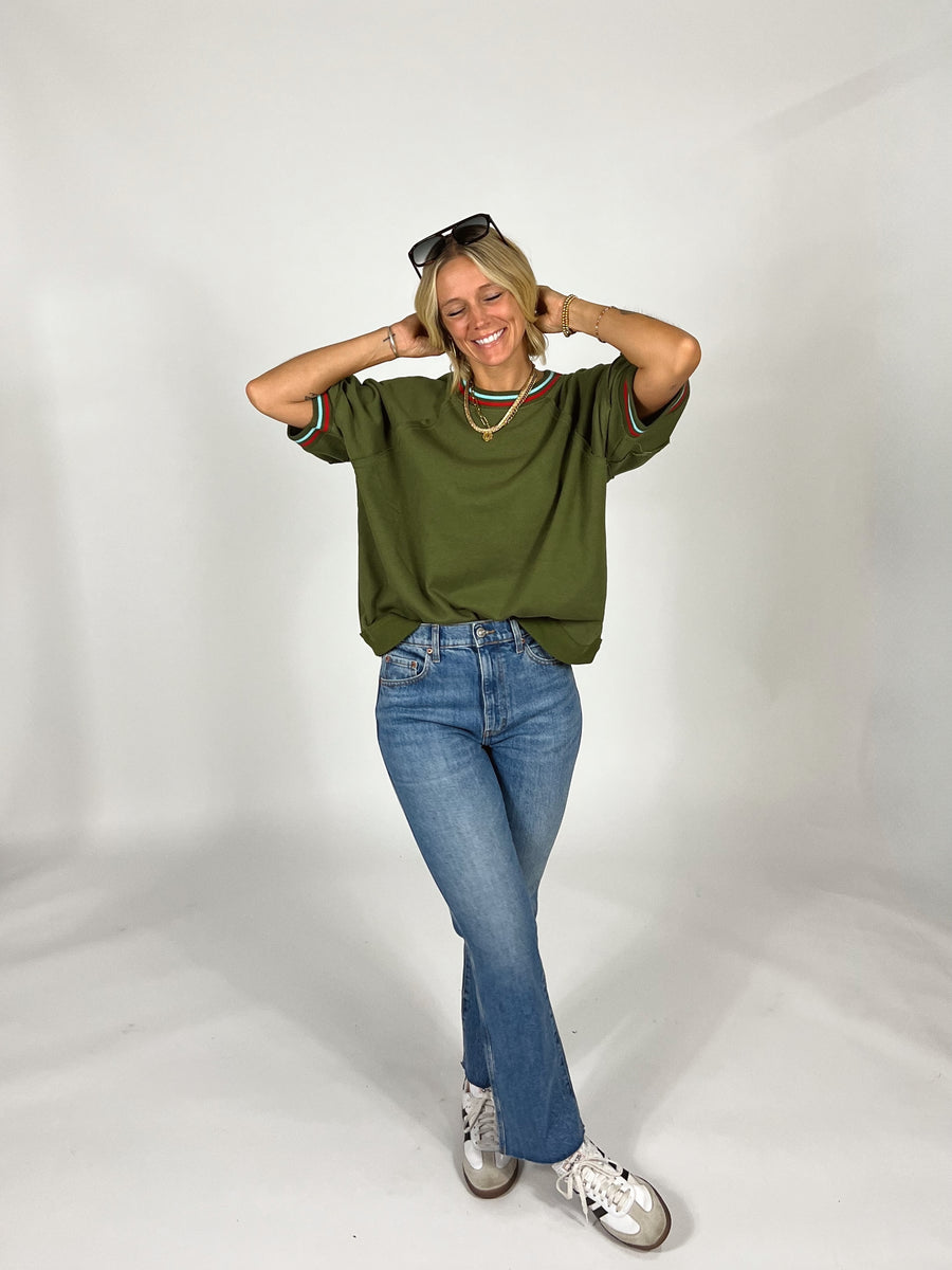 Ruth Olive Top